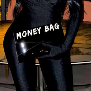 FashionNova “ Money Bag Clutch” (NEW W/Tag)